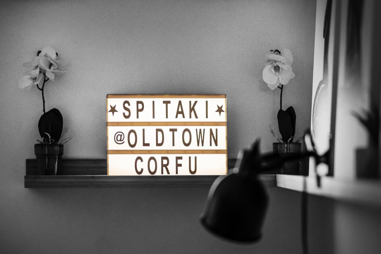 Ferienwohnung Spitaki @Old Town Corfu! Corfu  Exterior foto